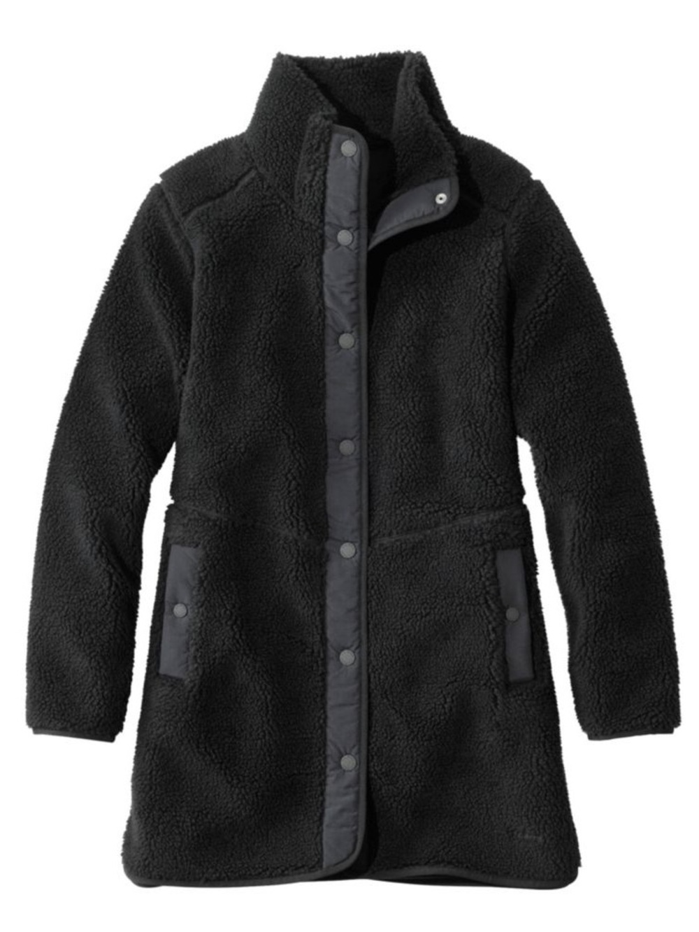 LL Bean Sherpa Fleece Coat